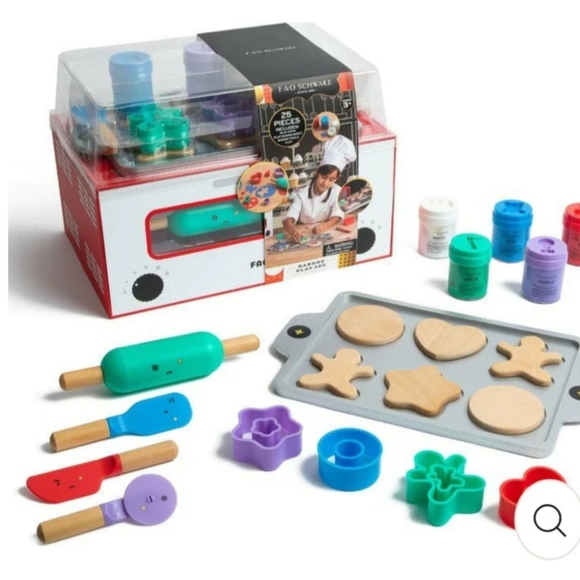 FAO Schwarz Bakery Play Set w/ 25 Pieces. Brand New in Box l. - Picture 4 of 4